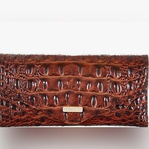 BRAHMIN
Melbourne Collection Crocodile-Embossed Veronica Envelope Wallet